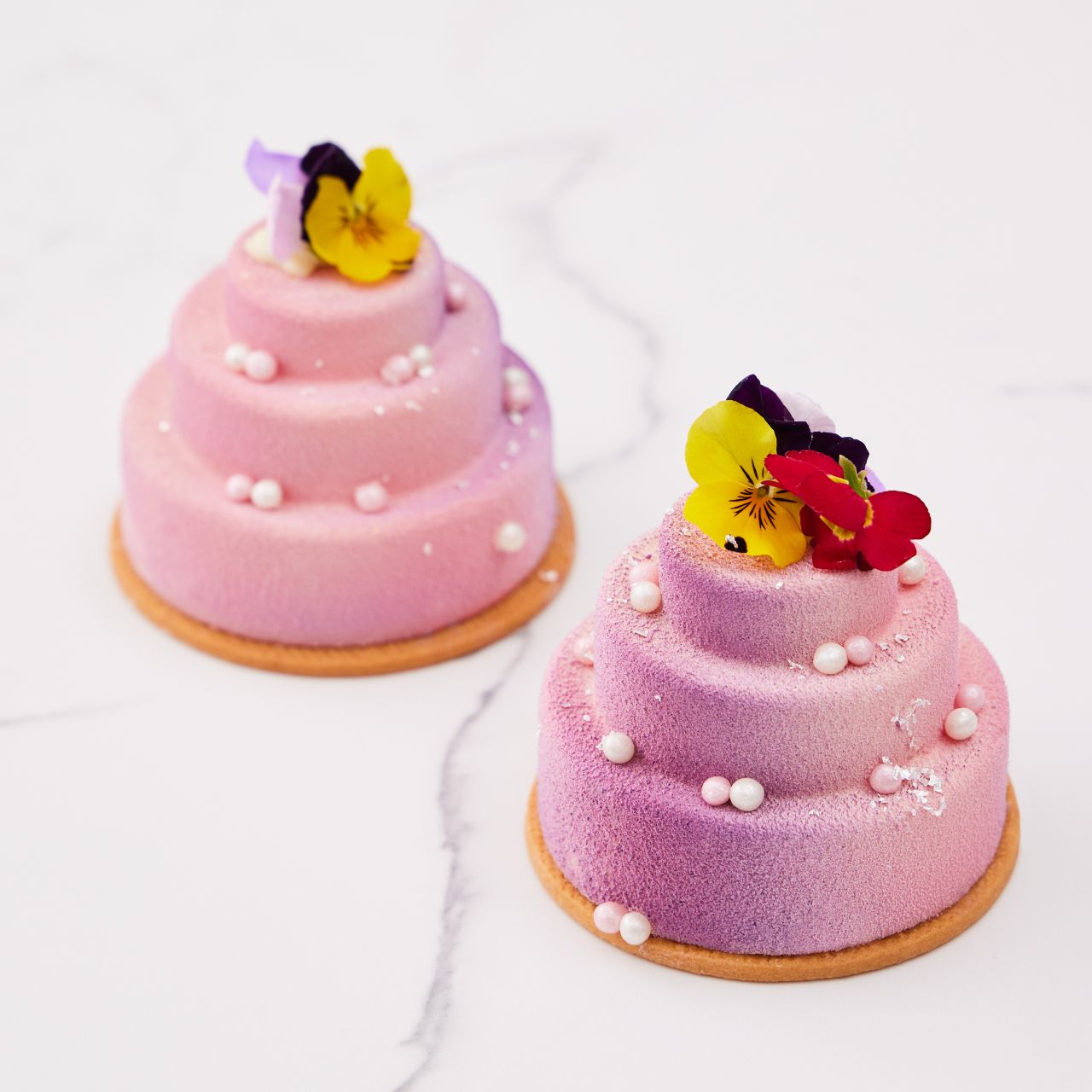 바이올렛 베리 무스 (Violet Raspberry Mousse) - Puratos